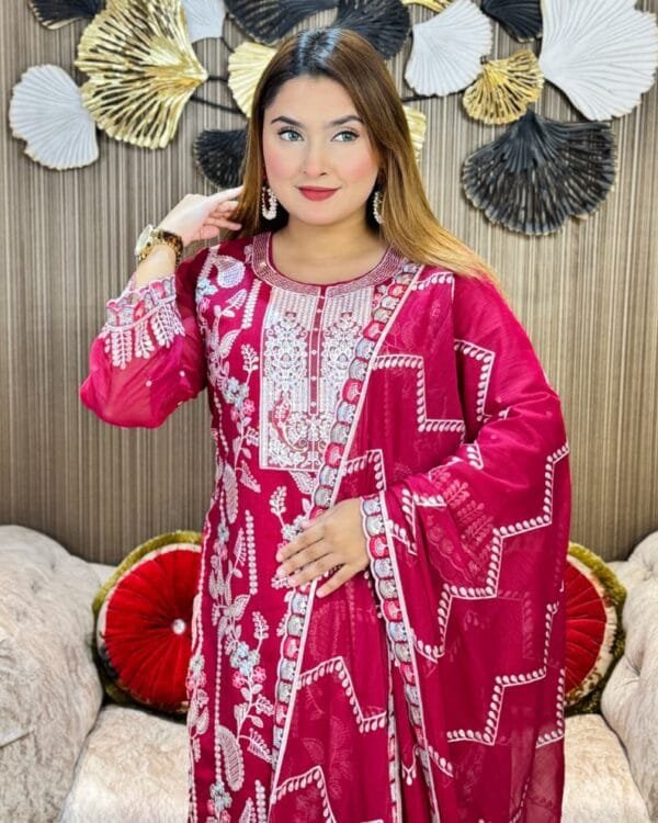 Luxury Chiffon Inspired By Pakistan Code LC112