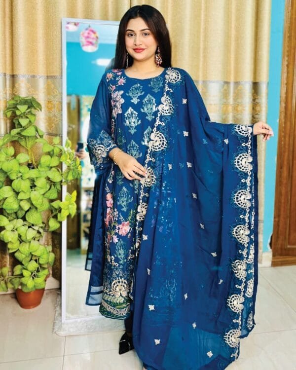 Indian Georgette Party Dress Code PD101
