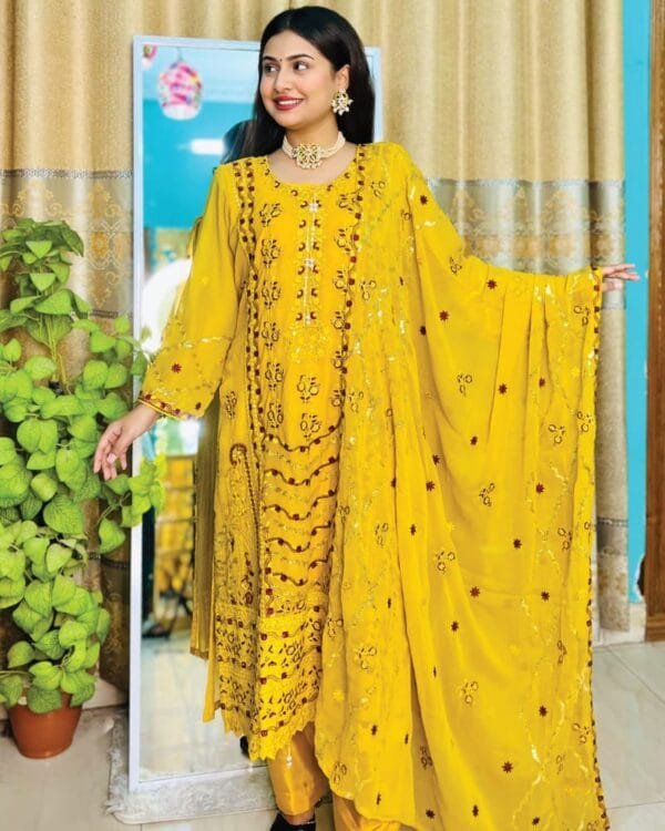 Indian Georgette Party Dress Code PD102