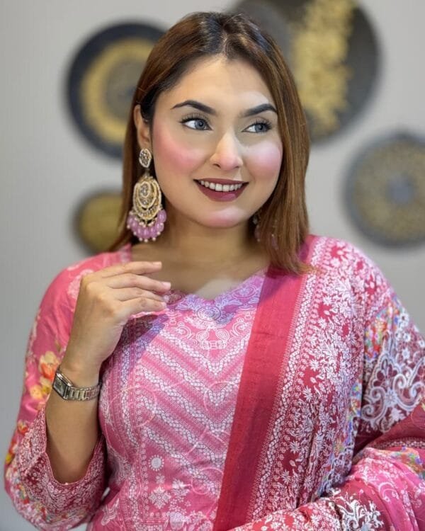 Pink Sequence Cotton Code PS011