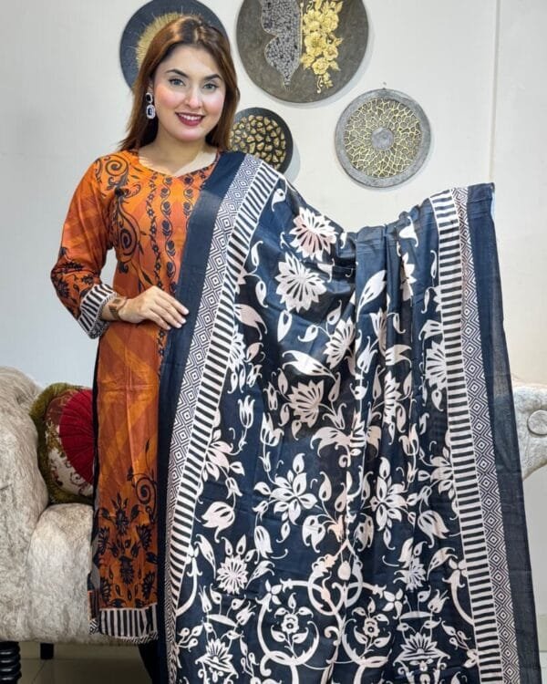 Zebra Malhar Lawn Code LP004