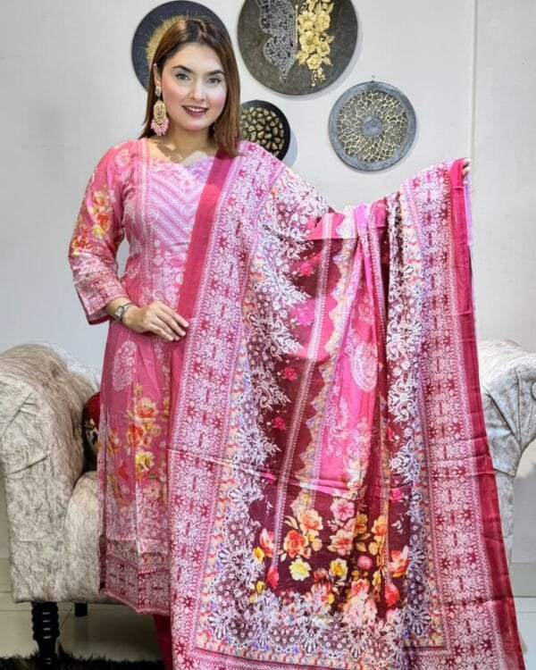 Pink Sequence Cotton Code PS011 - Image 2